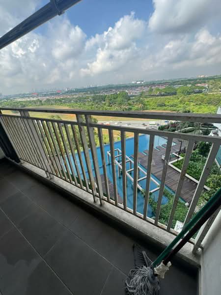 Service Residence for Rent at Centra Residences - Noctis Tan - Balcony - PropertyGuru.com.my