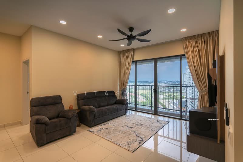 Kediaman Servis untuk Disewa di Setia City Residences - Vitas Tan - Living Room - PropertyGuru.com.my