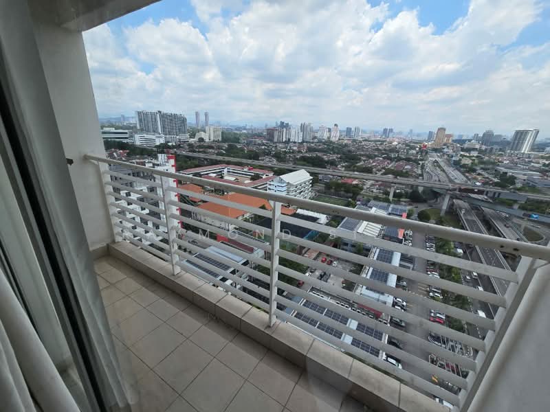 Service Residence for Rent at Menara Rajawali - Raymond Siew - Balcony - PropertyGuru.com.my