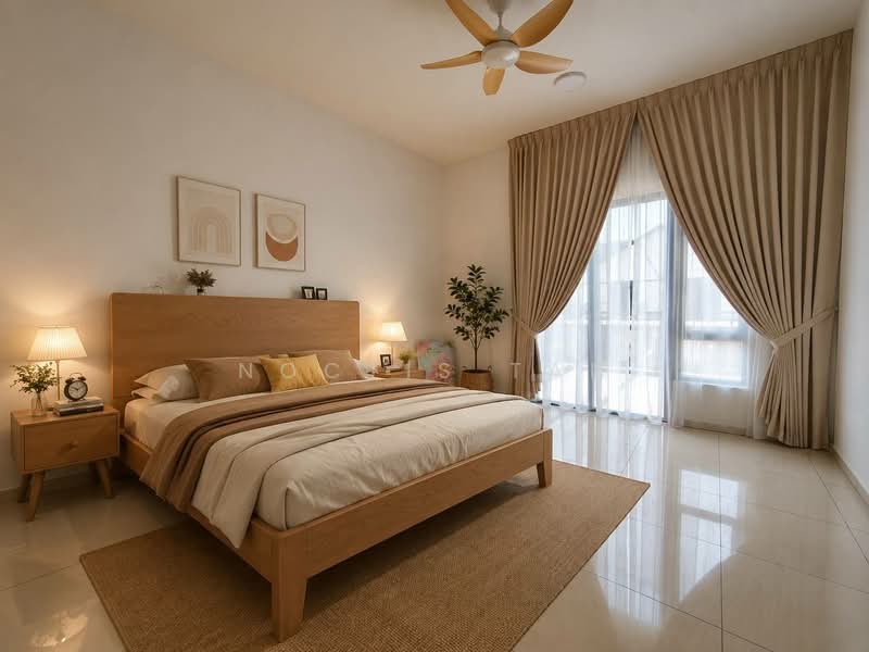 2-storey Terraced House for Rent in Eco Spring (Johor Bahru) - Noctis Tan - Bedroom - PropertyGuru.com.my