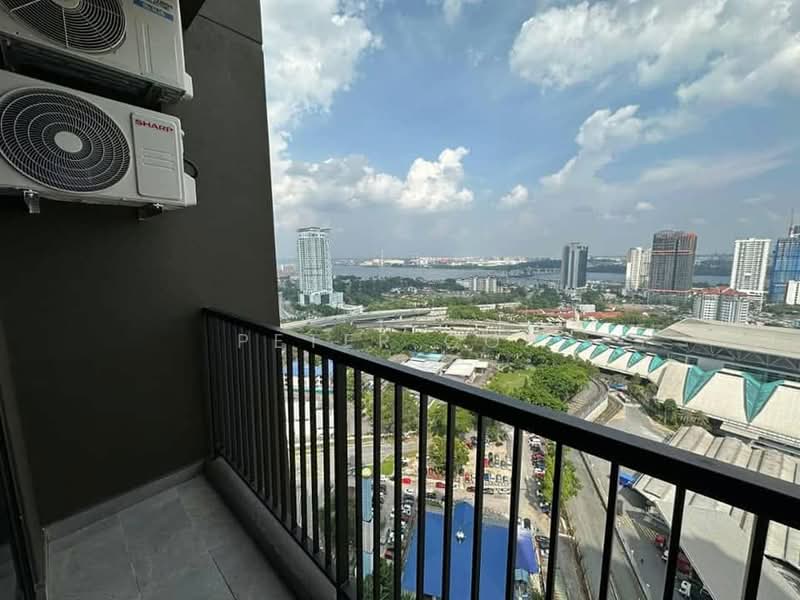 Service Residence for Sale at Twin Tower Residence - Peter Goh - Balcony - PropertyGuru.com.my