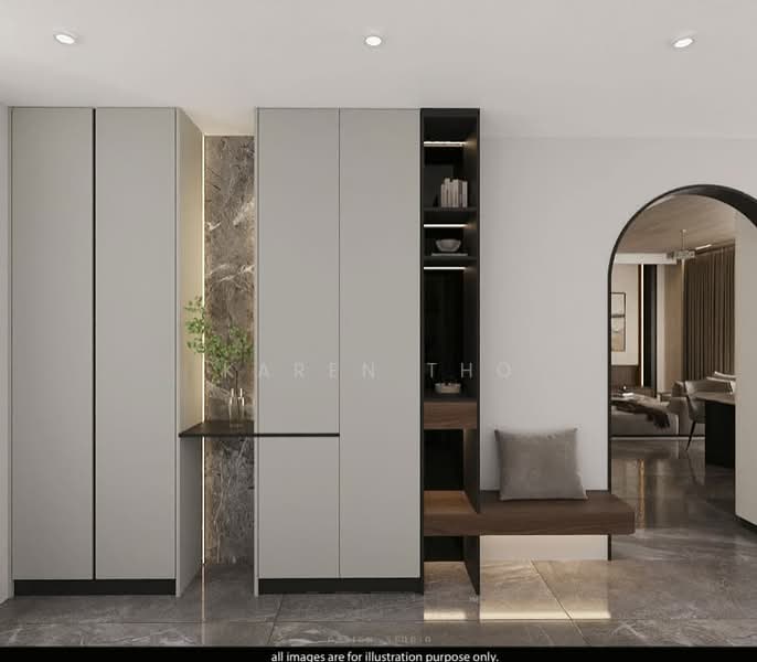 Kondominium untuk Disewa di Aetas Damansara - Karen Tho - Entrance - PropertyGuru.com.my