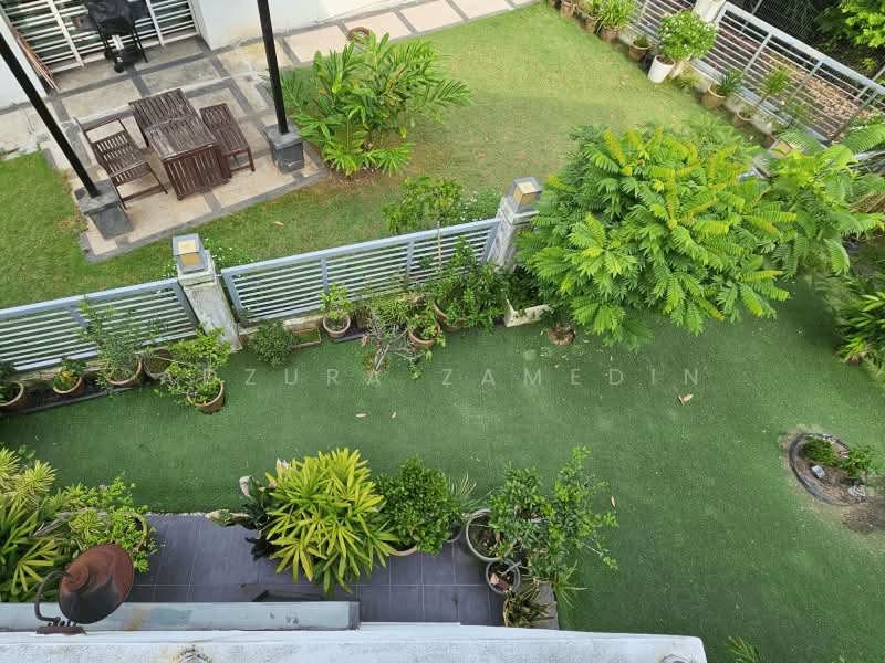 Rumah Teres 2 Tingkat untuk Dijual di Alam Impian (Shah Alam) - Adzura Zamedin - Garden - PropertyGuru.com.my