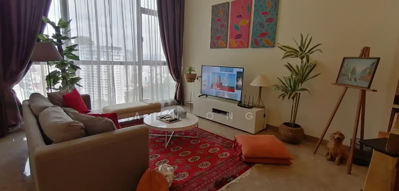 Kediaman Servis untuk Disewa di Laman Ceylon - Ann Ong - Living Room - PropertyGuru.com.my