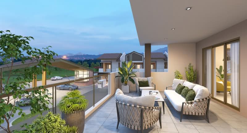 Townhouse for Sale in Bandar Uda Utama (Johor Bahru) - Lily Mohd - Balcony - PropertyGuru.com.my