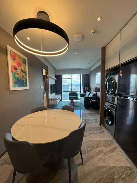 Kediaman Servis untuk Disewa di Imperial Lexis - Sue Tey - Living Room - PropertyGuru.com.my