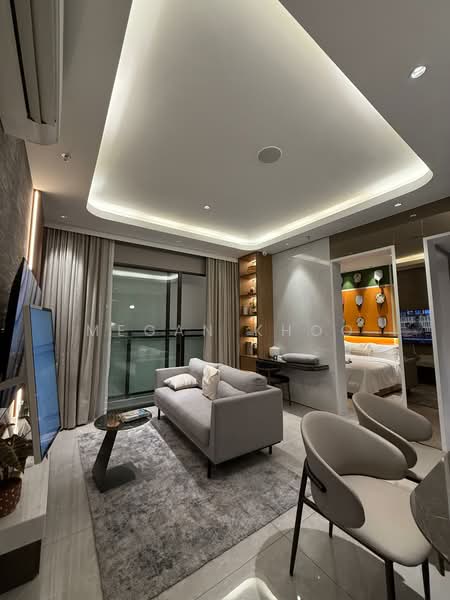 Service Residence for Sale at Binastra Cochrane - Megan Khoo - Living Room - PropertyGuru.com.my
