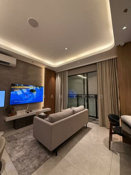 Service Residence for Sale at Binastra Cochrane - Megan Khoo - Living Room - PropertyGuru.com.my
