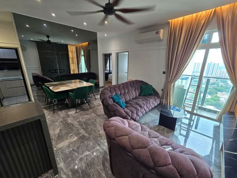 Service Residence for Rent at TR Residence - GAN WEY SAND - Living Room - PropertyGuru.com.my