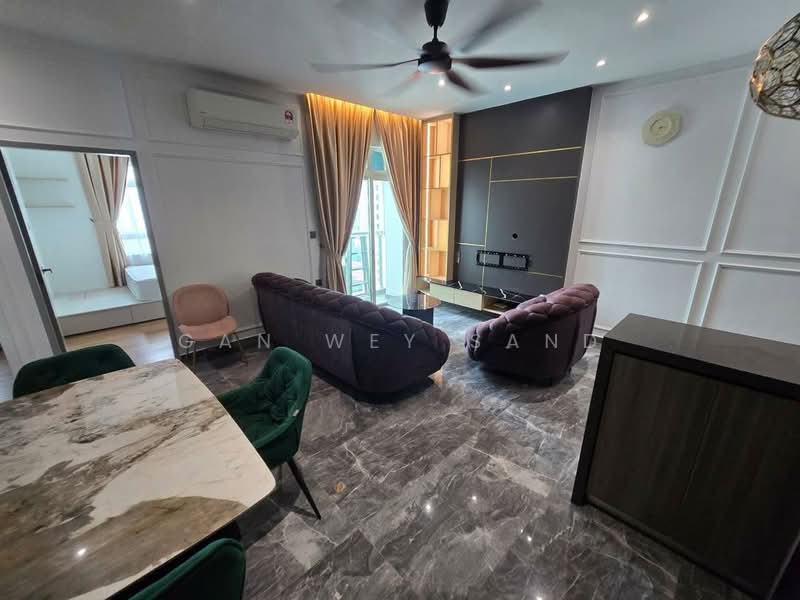 Service Residence for Rent at TR Residence - GAN WEY SAND - Living Room - PropertyGuru.com.my