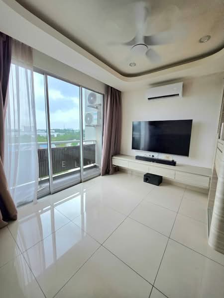 Service Residence for Rent at Country Garden Central Park - Elvis Ku - Living Room - PropertyGuru.com.my