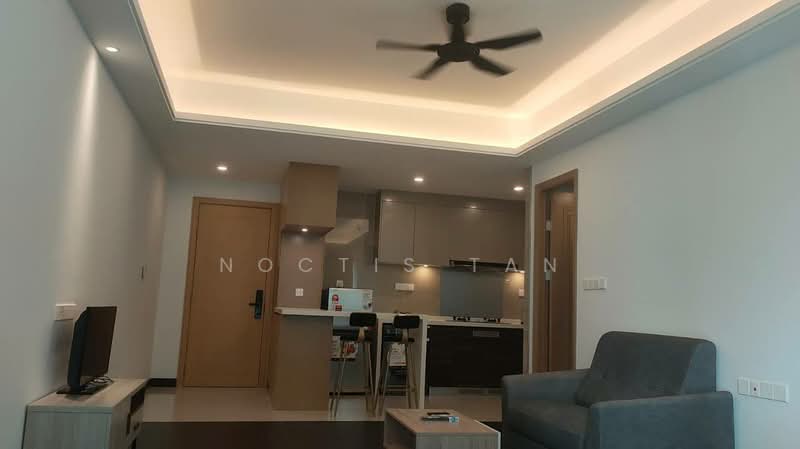 Kondominium untuk Disewa di R&F Princess Cove Phase 2-Seine Region - Noctis Tan - Living Room - PropertyGuru.com.my