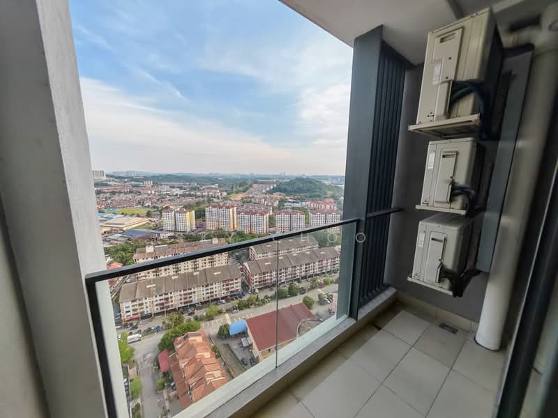 Servis Apartment untuk Disewa di Akasa - Sky Choo - Balcony - PropertyGuru.com.my
