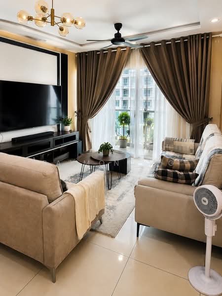 Kondominium untuk Dijual di Paraiso Residence @ The Earth - Lik Zhuan Raymond Ng - Living Room - PropertyGuru.com.my