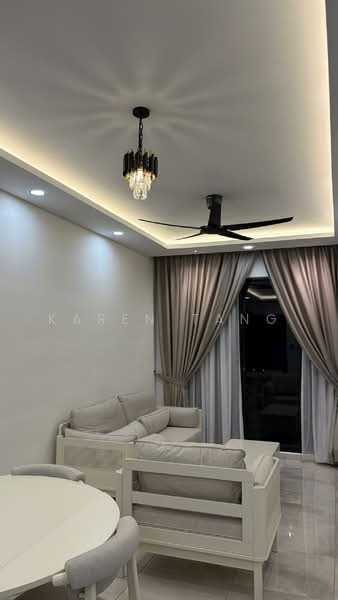 Servis Apartment untuk Disewa di Kensho Residence - Karen Tang - Living Room - PropertyGuru.com.my