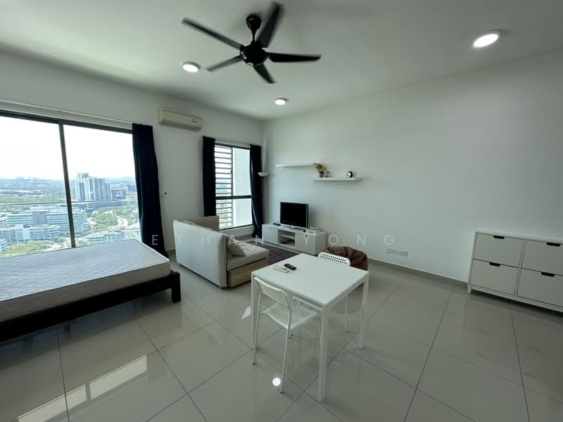 Service Residence for Rent at Cybersquare - Ethan Yong - Living Room - PropertyGuru.com.my