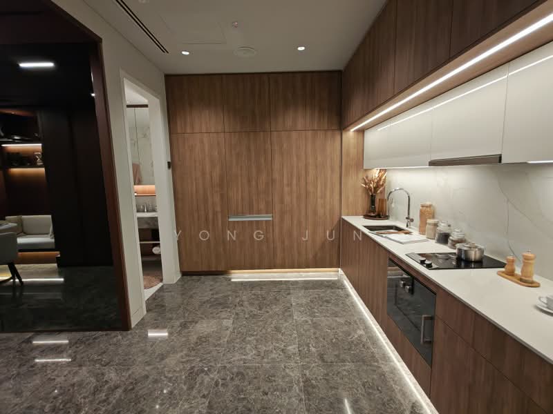 Kediaman Servis untuk Dijual di CloutHaus Residences - Yong Jun - Kitchen - PropertyGuru.com.my