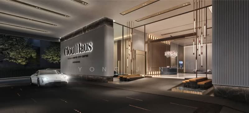 Kediaman Servis untuk Dijual di CloutHaus Residences - Yong Jun - Entrance - PropertyGuru.com.my