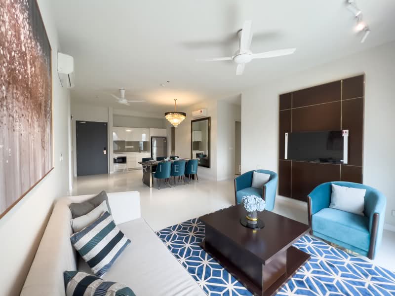 Servis Apartment untuk Disewa di Oxford Residences @ Pavilion Embassy - Ariel Lee - Living Room - PropertyGuru.com.my