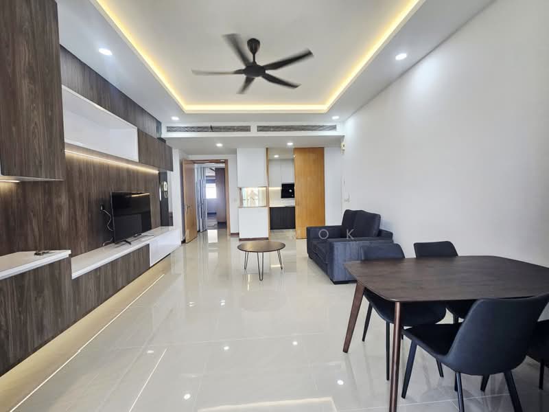 Kediaman Servis untuk Disewa di Southern Marina Residences - M.L. Mok - Living Room - PropertyGuru.com.my