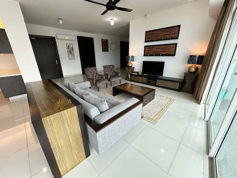 Condominium for Sale at Gurney Paragon - Jason Phoon - Living Room - PropertyGuru.com.my