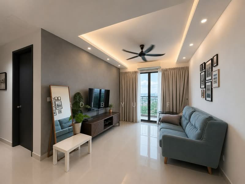 Condominium for Sale at Ken Rimba Condominium 1 - Adib Yusuf - Living Room - PropertyGuru.com.my