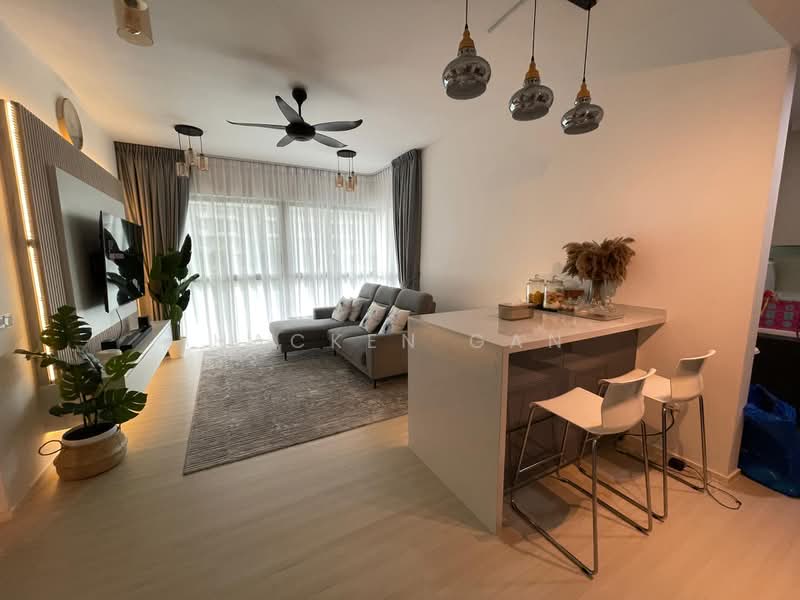 Service Residence for Sale at Cantara Residences - Hacken Gan - Living Room - PropertyGuru.com.my