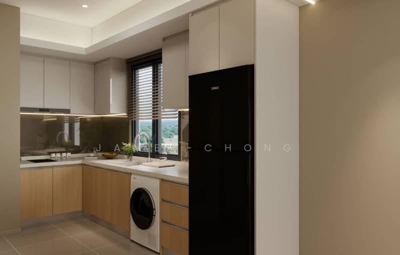 Kediaman Servis untuk Dijual di Alpinia Residences - James Chong - Kitchen - PropertyGuru.com.my