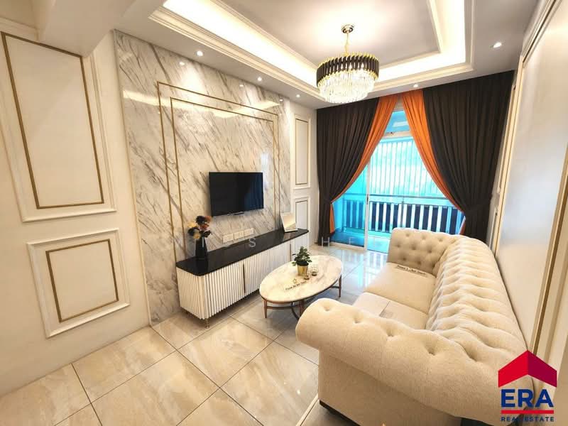 Service Residence for Sale at D'Secret Garden 2 (Pangsapuri Kempas Indah 2) - Miss Shee - Living Room - PropertyGuru.com.my