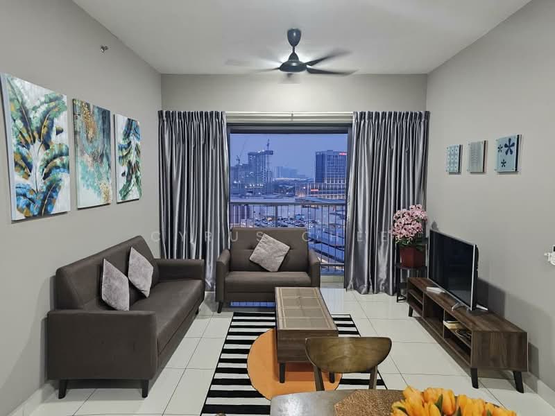 Servis Apartment untuk Disewa di Setia City Residences - Cyrus Chee - Living Room - PropertyGuru.com.my