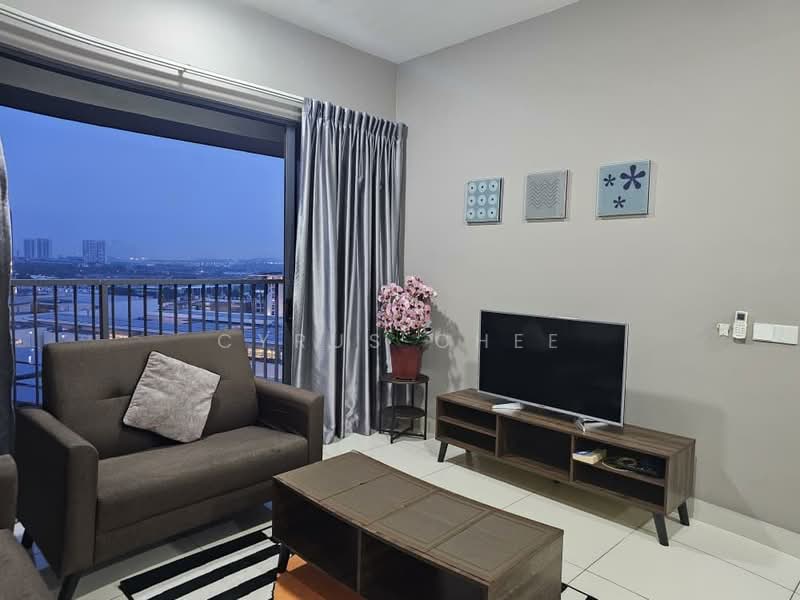 Servis Apartment untuk Disewa di Setia City Residences - Cyrus Chee - Living Room - PropertyGuru.com.my