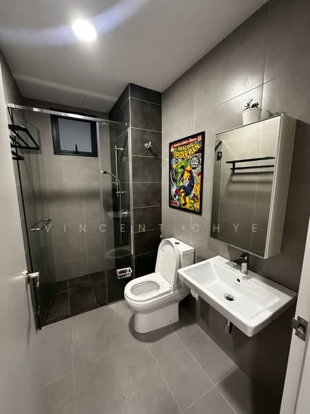 Servis Apartment untuk Disewa di Sunway Belfield - Vincent Chye - Bathroom - PropertyGuru.com.my