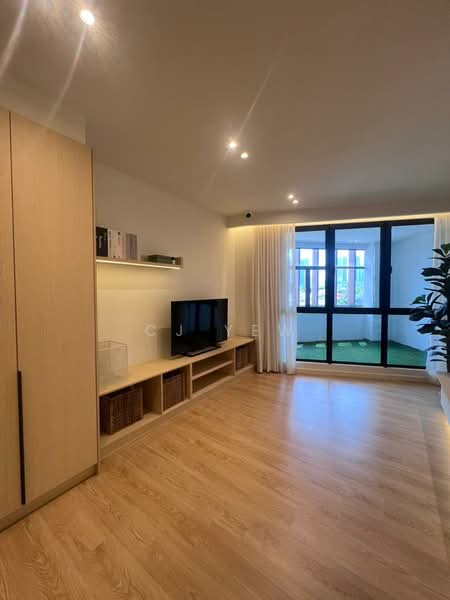 Servis Apartment untuk Dijual di Cherita Residence - CJ Yew - Living Room - PropertyGuru.com.my