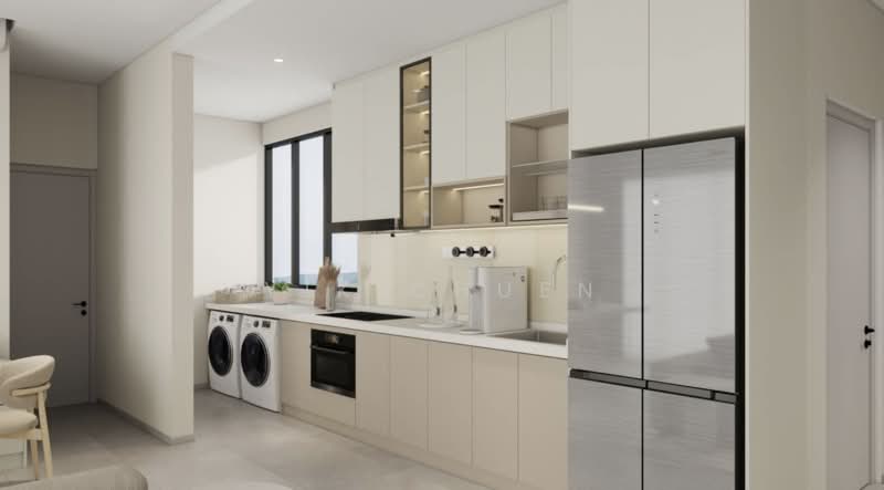 Servis Apartment untuk Dijual di Ruby Seapark - Yik Chuen - Kitchen - PropertyGuru.com.my