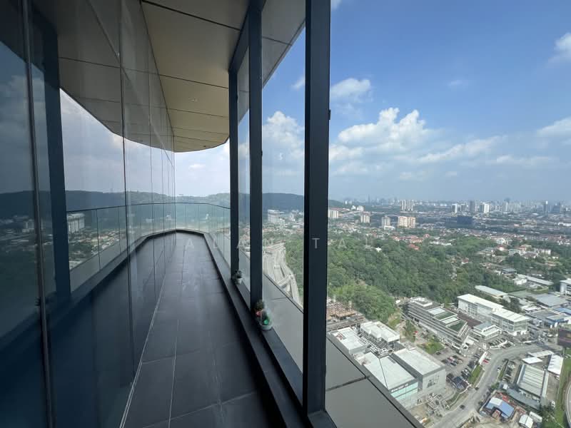 Kediaman Servis untuk Disewa di Marriot International Hotel @ Empire City - Alan Tai - Balcony - PropertyGuru.com.my