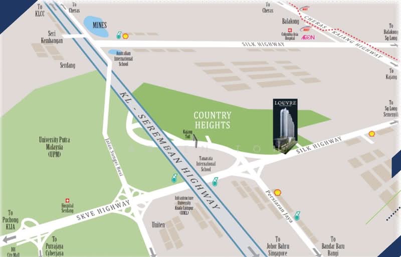 Service Residence for Rent at Serviced Residence @ The Louvre @ Country Heights - Darren Toh - PropertyGuru.com.my