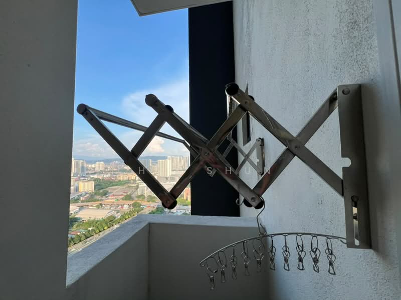 Service Residence for Rent at Trion 2 @ KL - Chee Shun - Balcony - PropertyGuru.com.my
