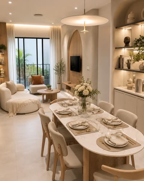 Condominium for Sale at PSV 2 Residences - Jack Lee - Living Room - PropertyGuru.com.my