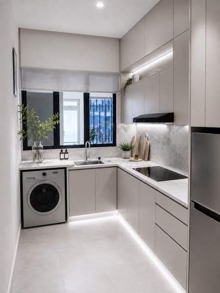 Condominium for Sale at Quartz @ Queens Residenz, Queensville - Jack Lee - Kitchen - PropertyGuru.com.my