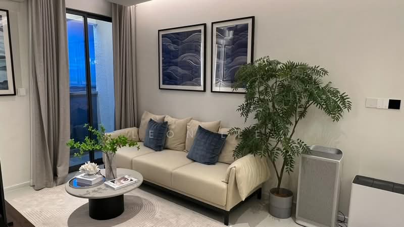 Servis Apartment untuk Dijual di Skypark Kepler @ Lido Waterfront Boulevard - Leon Lee - Living Room - PropertyGuru.com.my