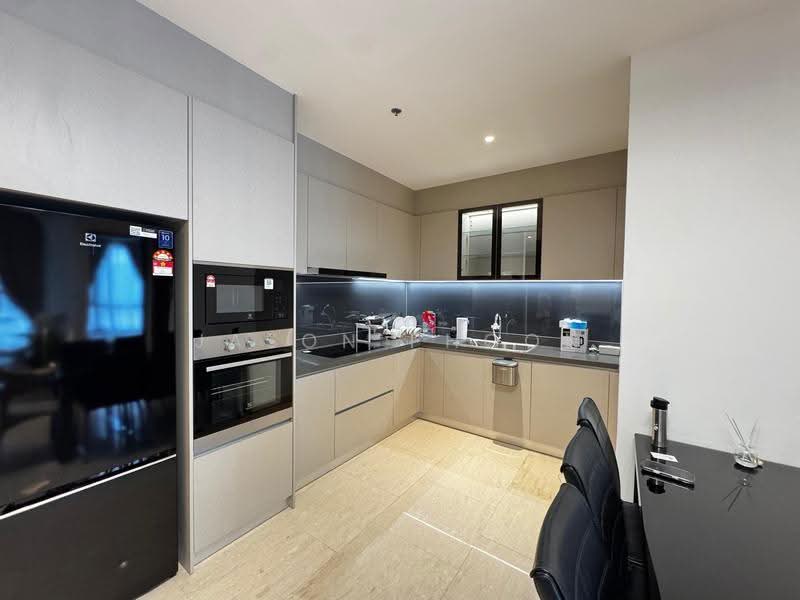 Service Residence for Sale at Marriott Residence @ Gurney - Jason Phoon - Kitchen - PropertyGuru.com.my