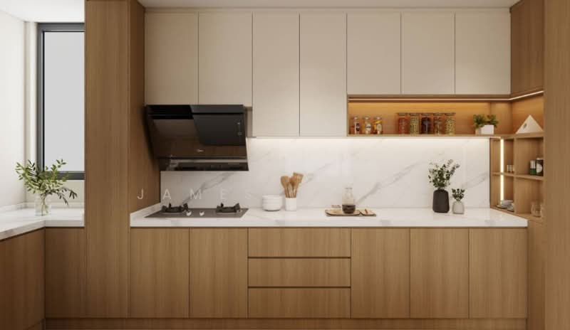 Service Residence for Sale at Gaya Residency - James Chong - Kitchen - PropertyGuru.com.my