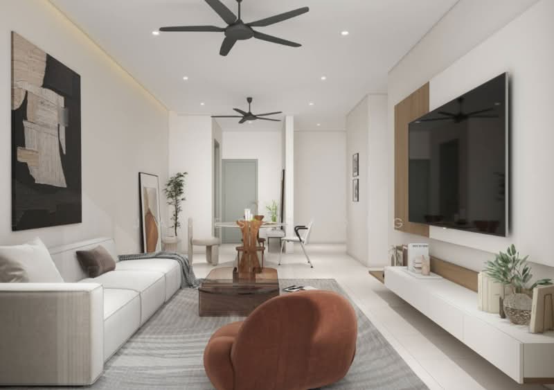 Service Residence for Sale at Jernih Residence - James Chong - Living Room - PropertyGuru.com.my