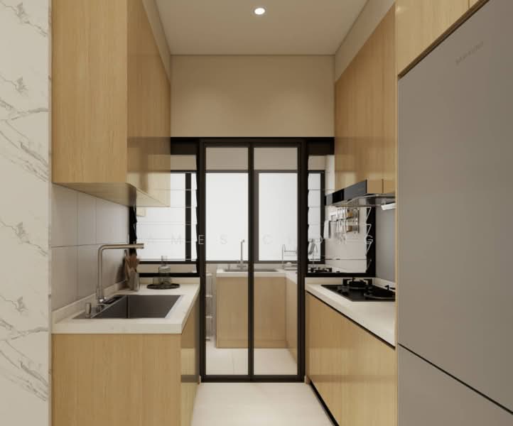 Service Residence for Sale at Jernih Residence - James Chong - Kitchen - PropertyGuru.com.my