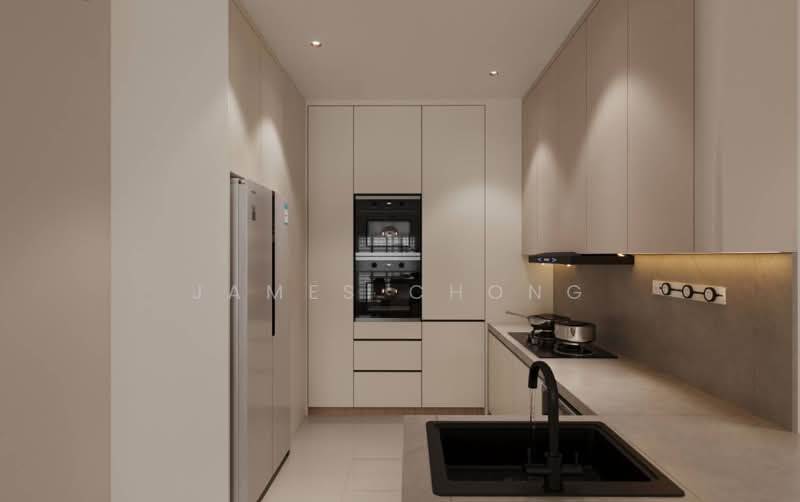 Servis Apartment untuk Dijual di Anja Residences - James Chong - Kitchen - PropertyGuru.com.my