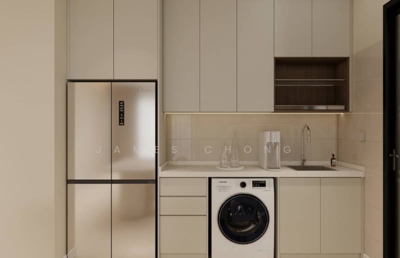 Service Residence for Sale at B11 Parkland Residence - James Chong - Kitchen - PropertyGuru.com.my