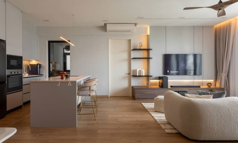 Service Residence for Sale at Casa Embun - James Chong - Living Room - PropertyGuru.com.my