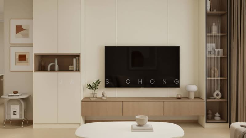 Kondominium untuk Dijual di Residensi Bukit Palma 1 (Palm Hill Residence 1) - James Chong - Living Room - PropertyGuru.com.my