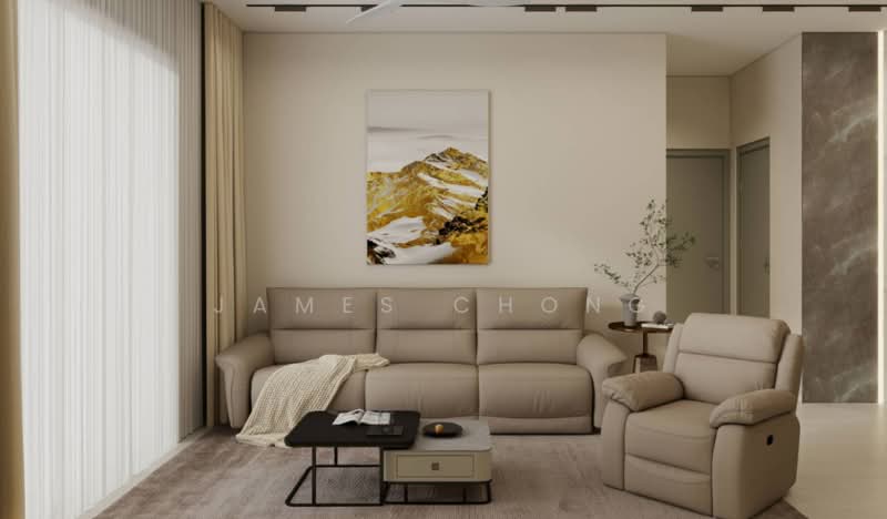 Kondominium untuk Dijual di Residensi Bukit Palma 3 (Palm Hill Residence 3) - James Chong - Living Room - PropertyGuru.com.my