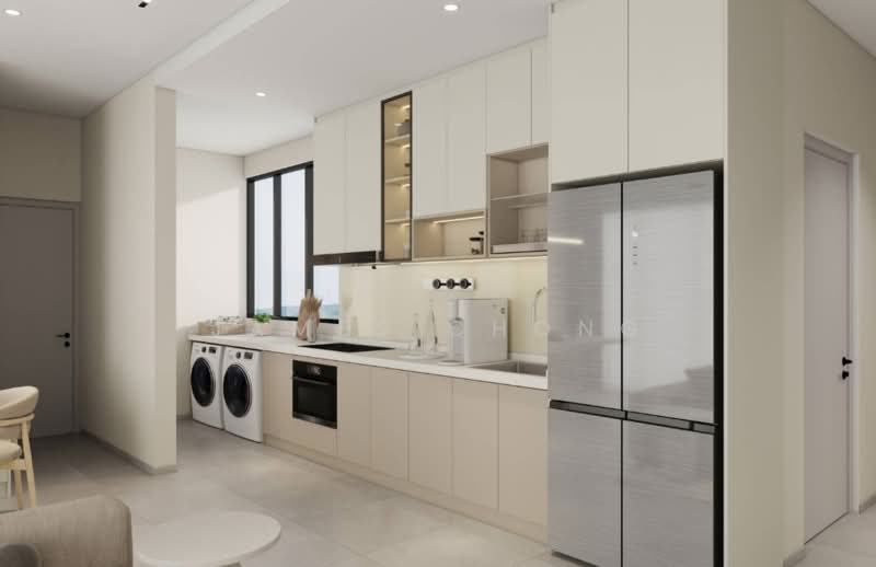 Servis Apartment untuk Dijual di Solace Service Apartment @ SetiaWalk - James Chong - Kitchen - PropertyGuru.com.my